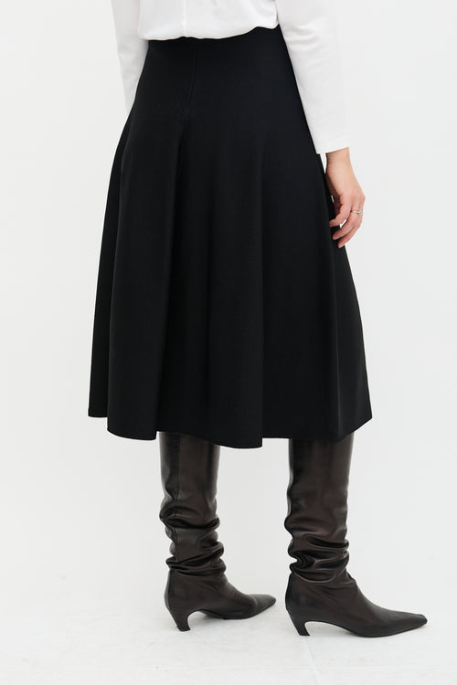 The Row Stretch Knit Harley Skirt
