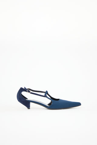 Suede Bourgeoise Salome Pump