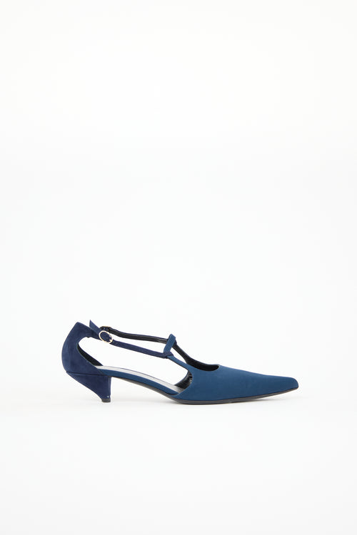Suede Bourgeoise Salome Pump