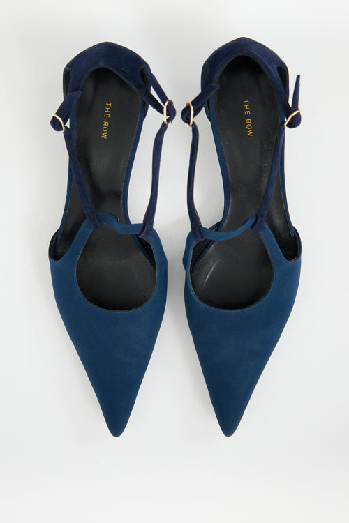 Suede Bourgeoise Salome Pump