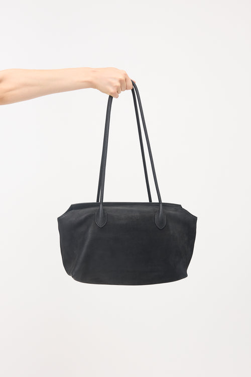The Row Suede Terrasse Shoulder Bag