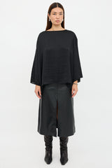 The Row Textured Boxy Top