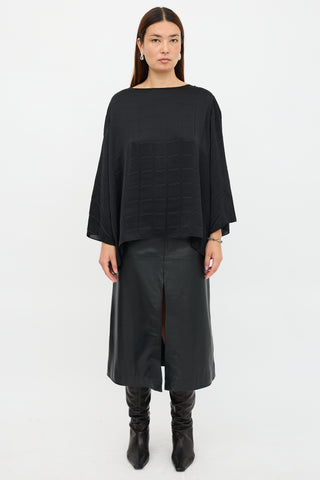 The Row Textured Boxy Top