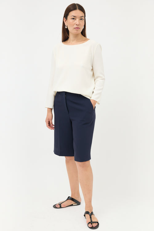 The Row Trin Bermuda Shorts