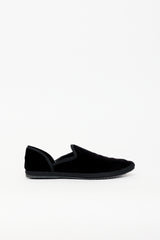 The Row Velvet Firulane Flat