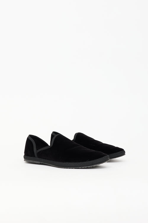 The Row Velvet Firulane Flat
