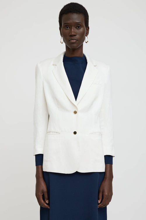 The Row Two Button Blazer