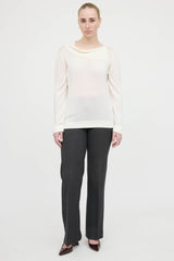 The Row Knit Asymmetrical Top