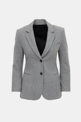 The Row Wool Button Blazer