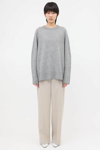 The Row Wool & Cashmere Sibem Sweater