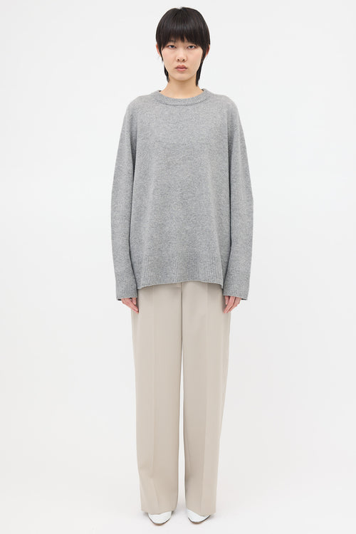 The Row Wool & Cashmere Sibem Sweater