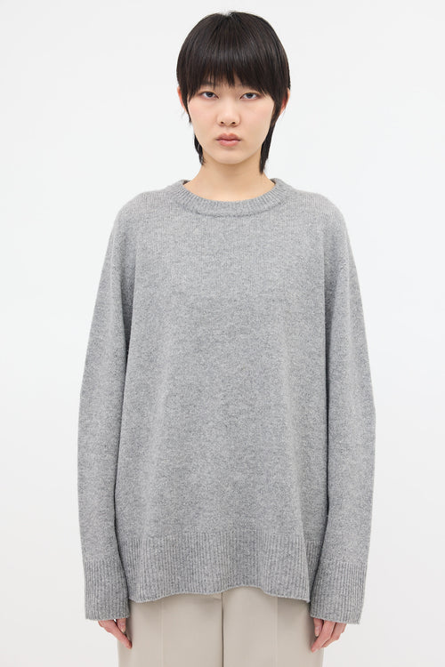 The Row Wool & Cashmere Sibem Sweater