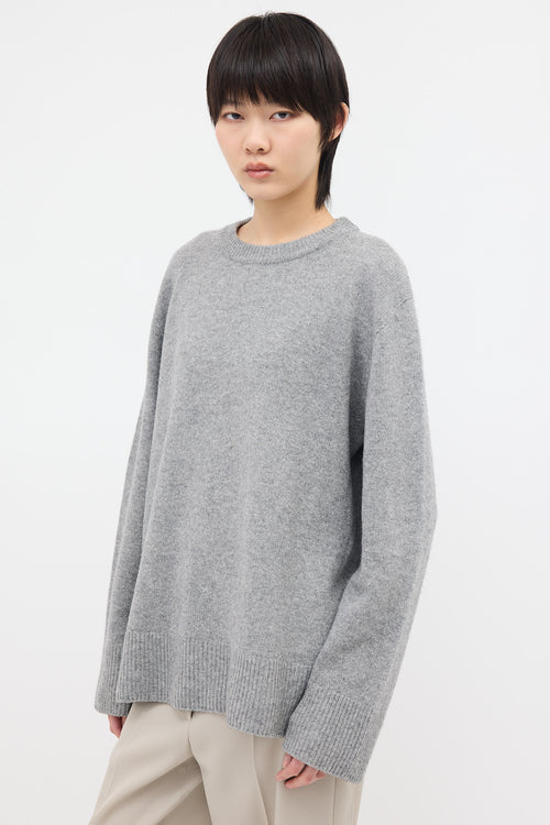 The Row Wool & Cashmere Sibem Sweater