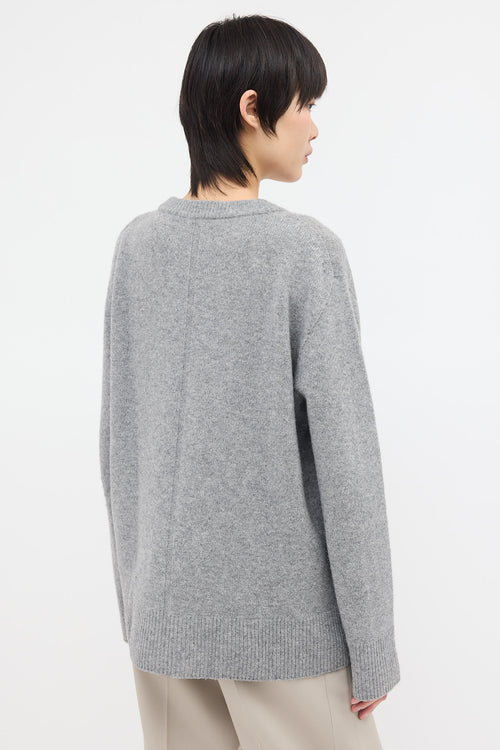 The Row Wool & Cashmere Sibem Sweater