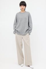 The Row Wool & Cashmere Sibem Sweater
