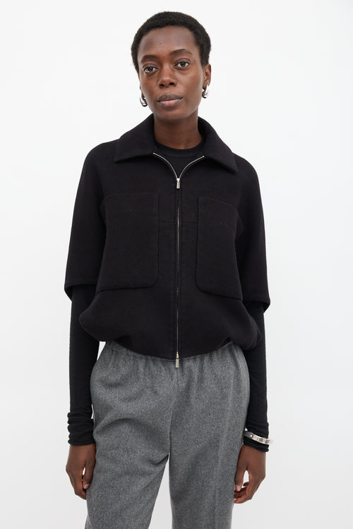 The Row Cocoon Short Sleeve Jacket