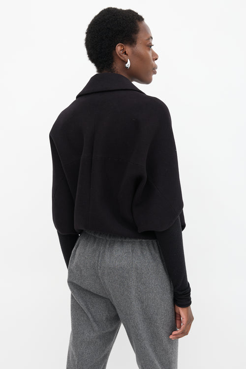 The Row Cocoon Short Sleeve Jacket