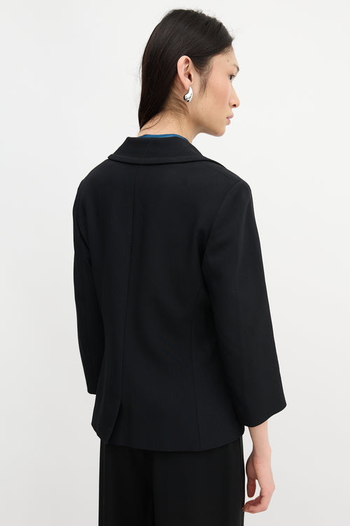 The Row Wool Double Breasted Blazer