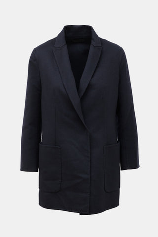 The Row Wool Open Blazer
