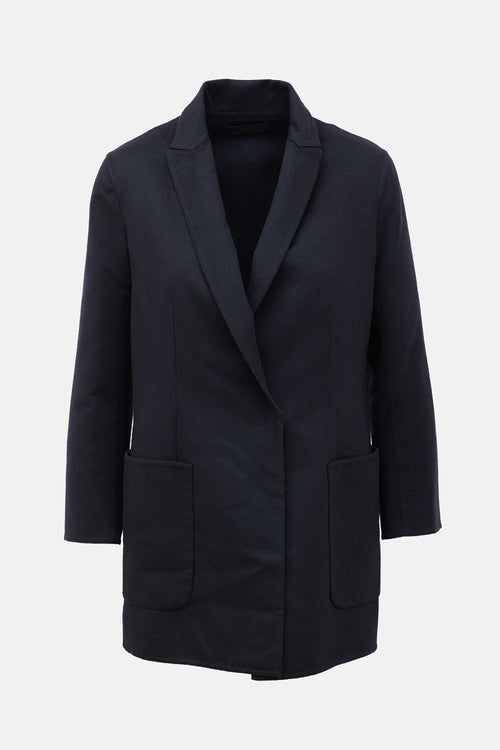 The Row Wool Open Blazer