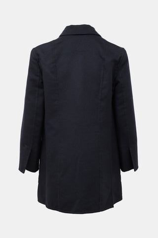 The Row Wool Open Blazer