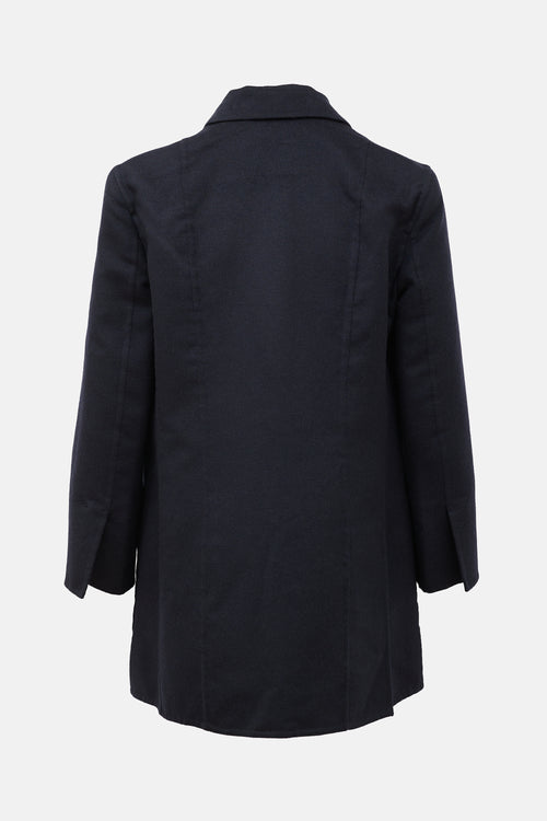 The Row Wool Open Blazer