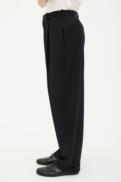 The Row Wool Pleated Trouser