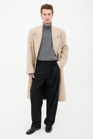 The Row Wool Pleated Trouser