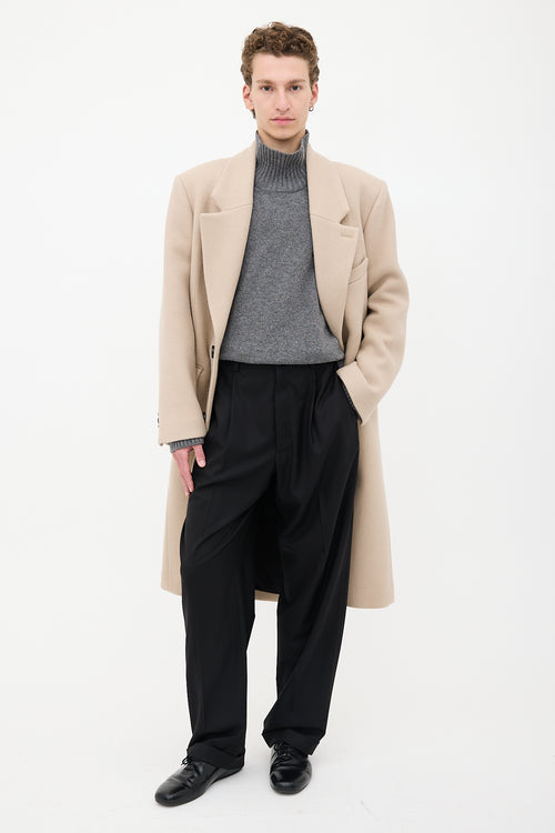 The Row Wool Pleated Trouser