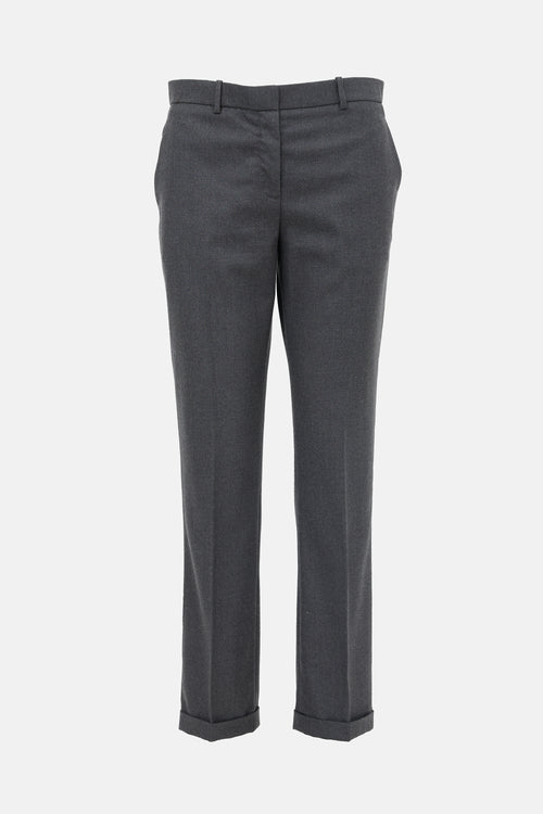 The Row Wool Slim Leg Trouser