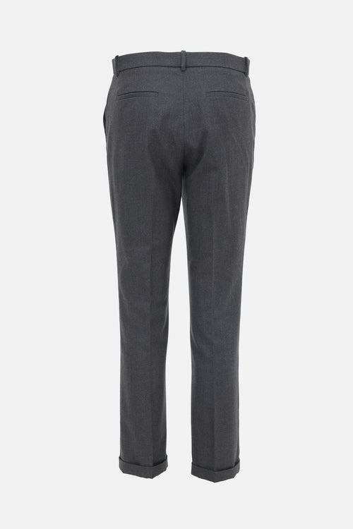 The Row Wool Slim Leg Trouser