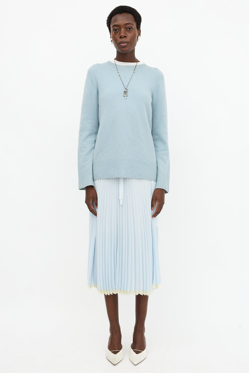 The Row Wool & Cashmere Sibem Sweater