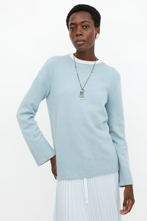 The Row Wool & Cashmere Sibem Sweater