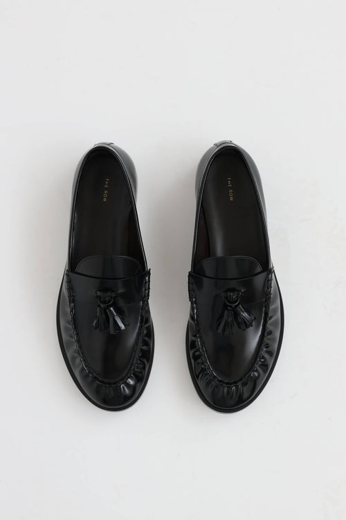 The Row Leather Penny Loafer