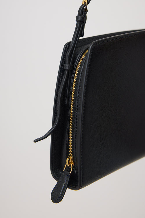 Leather Dalia Baguette Bag