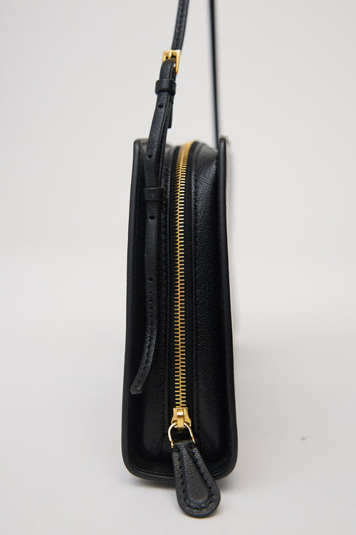Leather Dalia Baguette Bag