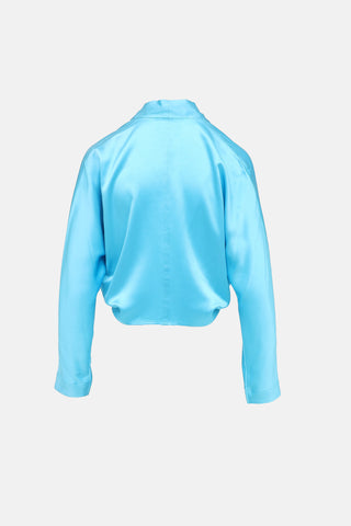 The Sei Silk Tie Top
