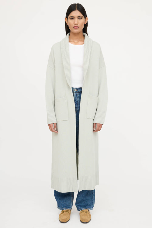 The Sei Wool Open Cardigan