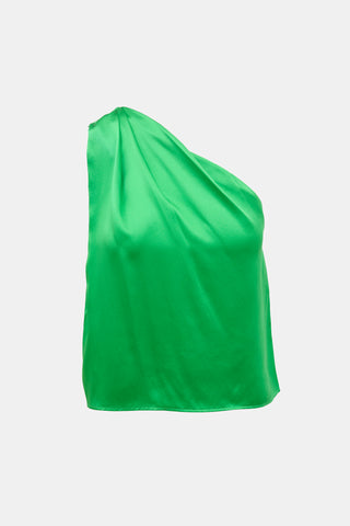 The Sei Silk One Shoulder Top