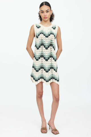 The Upside Crochet Mini Dress