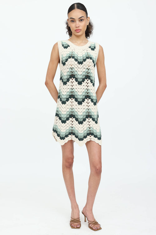 The Upside Crochet Mini Dress