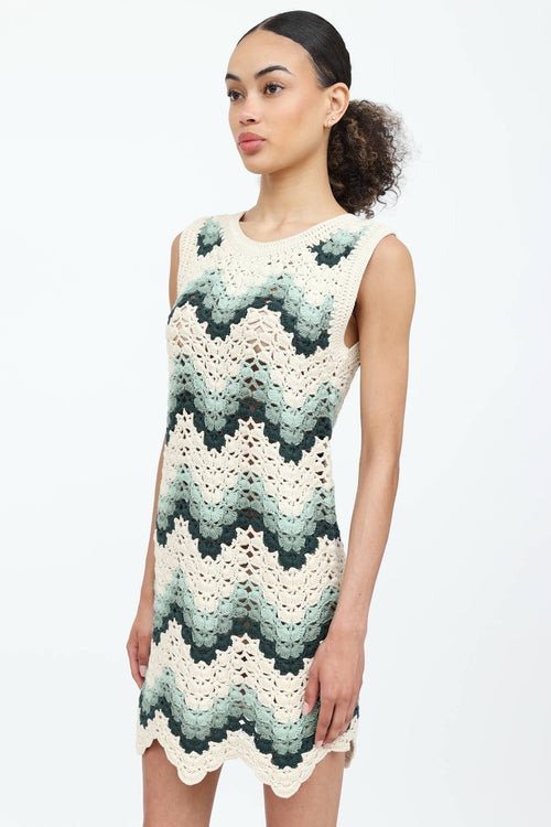 The Upside Crochet Mini Dress