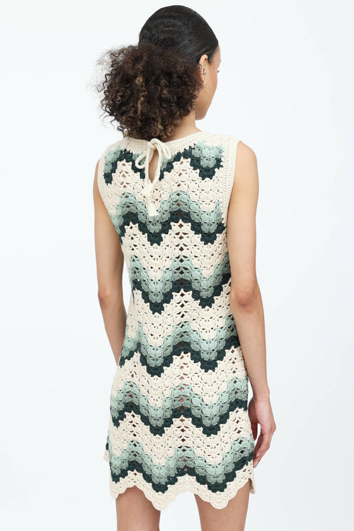 The Upside Crochet Mini Dress