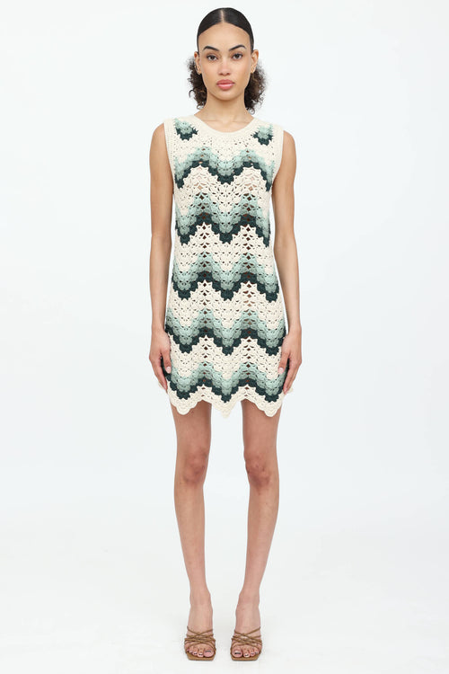 The Upside Crochet Mini Dress