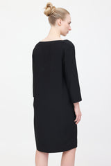 The Row Cowl Neck Pleated Dress