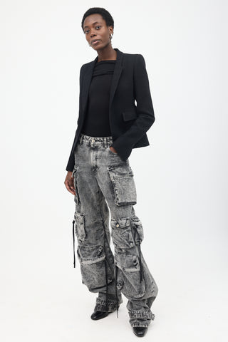 The Attico Fern Cargo Pant