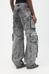 The Attico Fern Cargo Pant