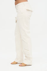 The Attico Straight Leg Cargo Pant