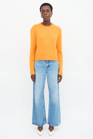 The Elder Statesman Cashmere Crewneck Sweater