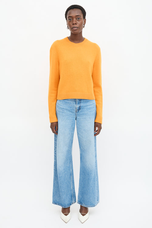 The Elder Statesman Cashmere Crewneck Sweater